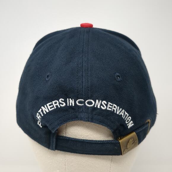 NWTF Commitee USA Baseball Cap Blue One Size Adjustable Embroidered Patriotic - Picture 5 of 8